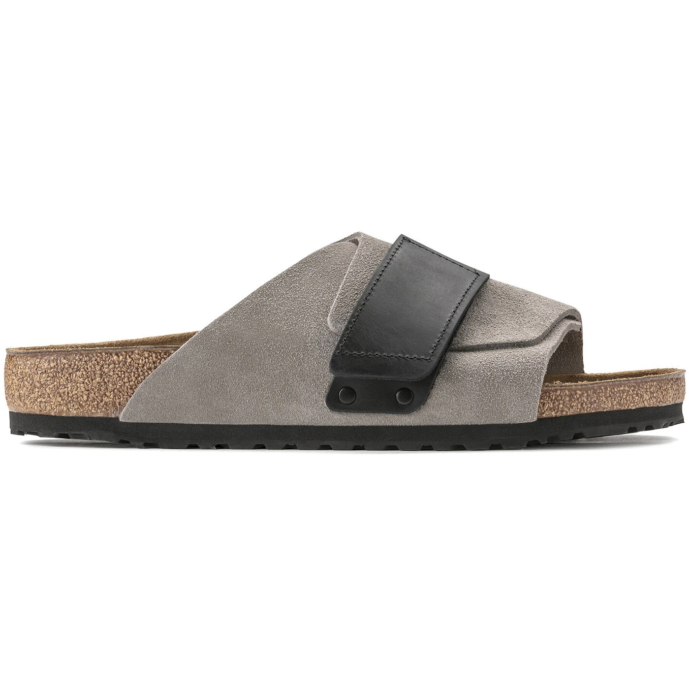 Birkenstock Kyoto Nubuck Suede Stone Coin Black 2 Birkenstock Kyoto Nubuck Suede Stone Coin Black 3