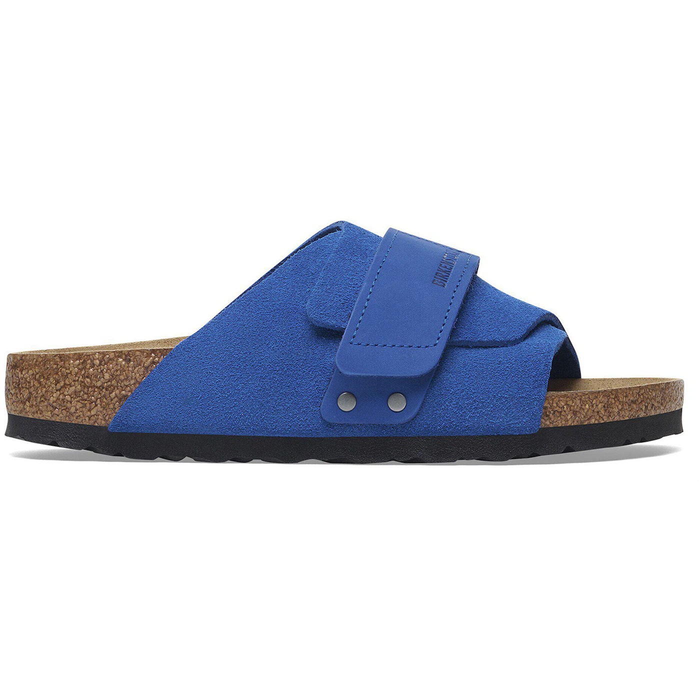 Birkenstock Kyoto Nubuck Suede Ultra Blue (Black Sole) 1 Birkenstock Kyoto Nubuck Suede Ultra Blue Black Sole 2