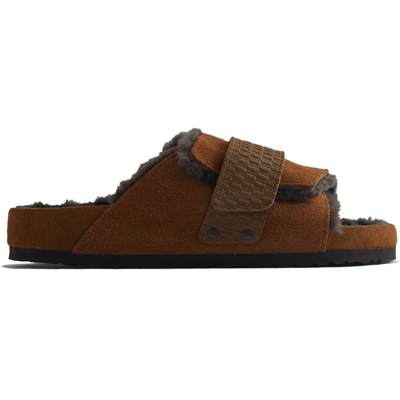 Birkenstock Kyoto VL Shearling Kith Mink 1 Birkenstock Kyoto VL Shearling Kith Mink 3