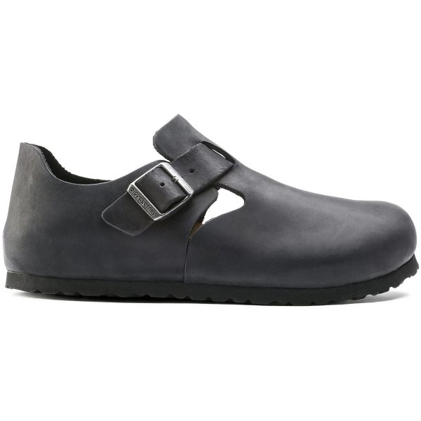 Birkenstock London Oiled Leather Black