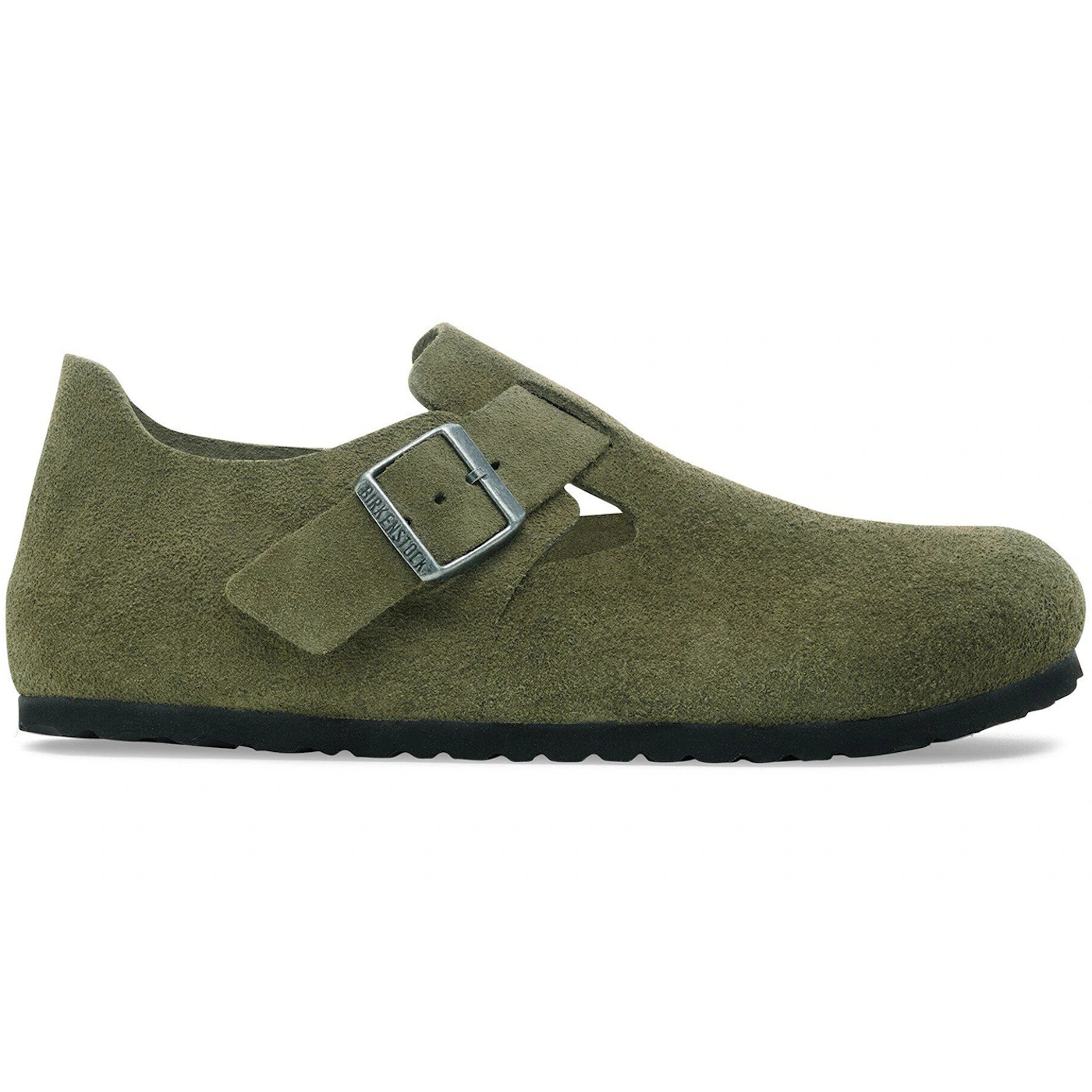 Birkenstock London Suede Leather Thyme 1 Birkenstock London Suede Leather Thyme 1