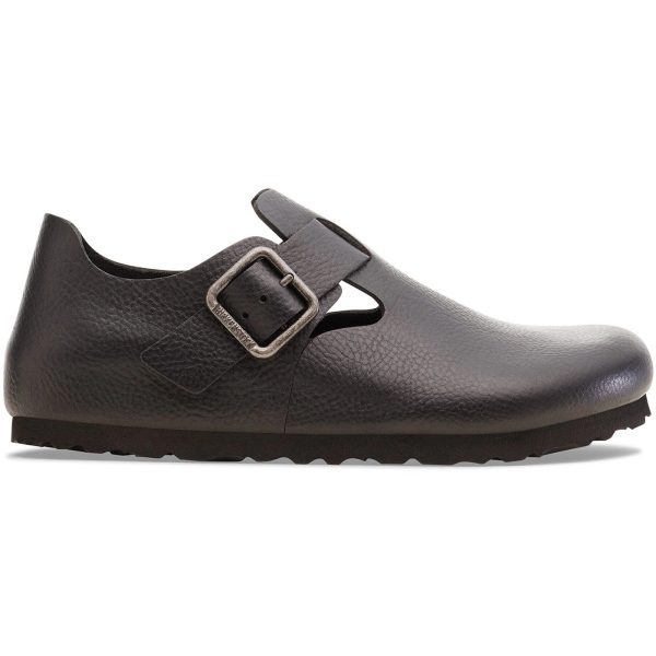 Birkenstock London Wire Buckle Vintage Wood Black