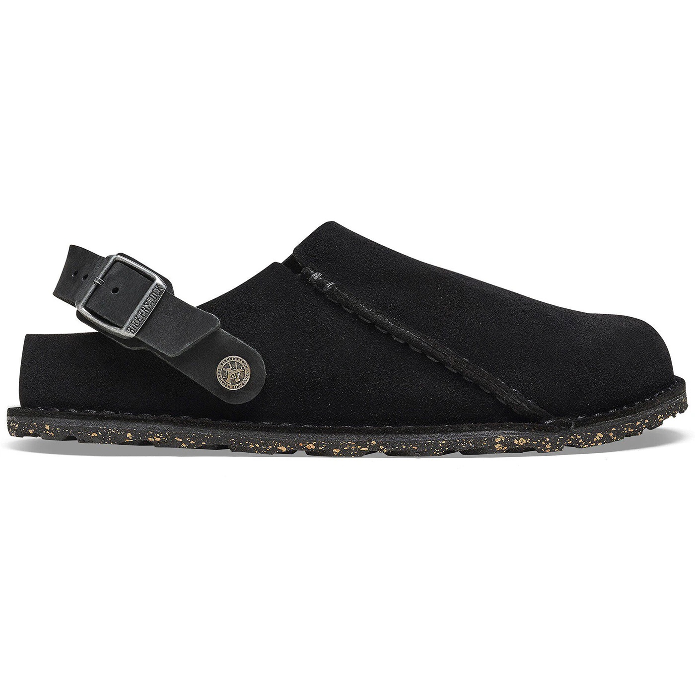 Birkenstock Lutry Premium Suede Black 2 Birkenstock Lutry Premium Suede Black 2