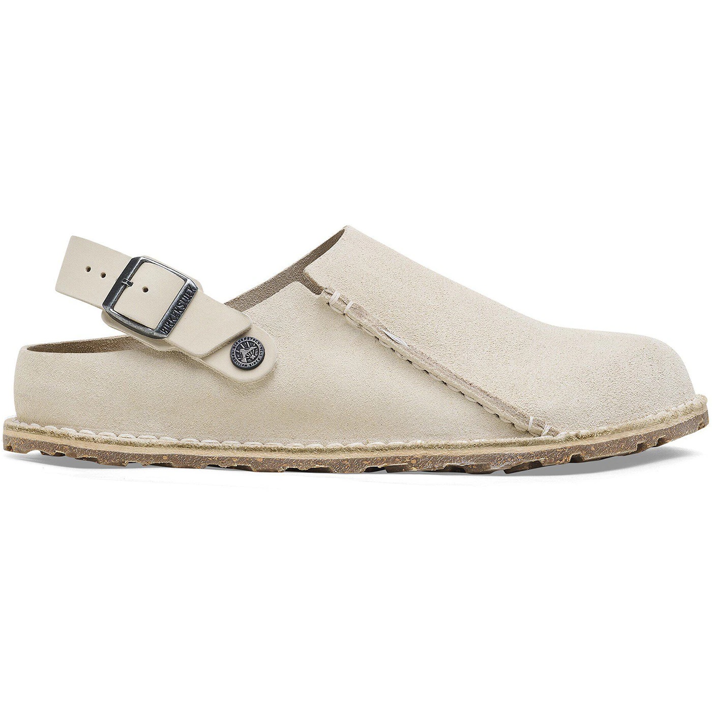 Birkenstock Lutry Premium Suede Eggshell 2 Birkenstock Lutry Premium Suede Eggshell 3