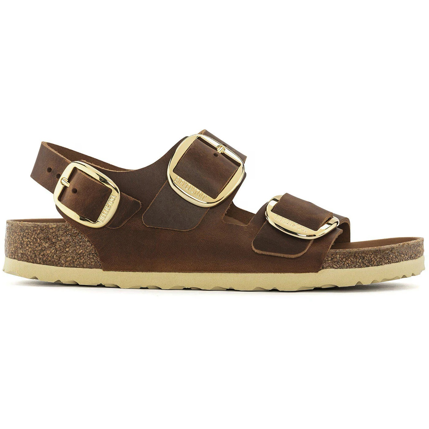 Birkenstock Milano Big Buckle Oiled Leather Cognac 2 Birkenstock Milano Big Buckle Oiled Leather Cognac 2
