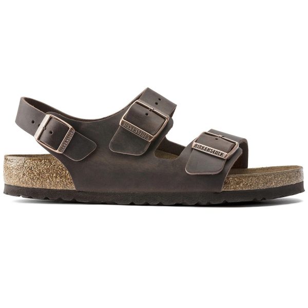 Birkenstock Milano Oiled Leather Habana