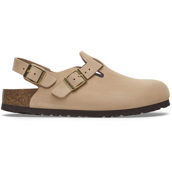 Birkenstock Tokio Nubuck Sandcastle