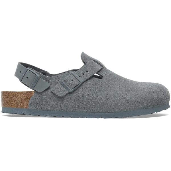 Birkenstock Tokio Suede Basalt Grey