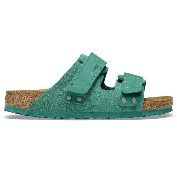 Birkenstock Uji Nubuck Digital Green