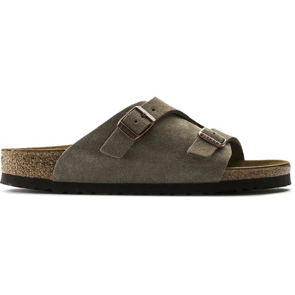 Birkenstock Z rich Suede Leather Taupe