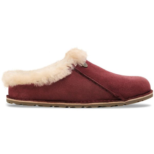 Birkenstock Zermatt Premium Suede Leather Zinfandel