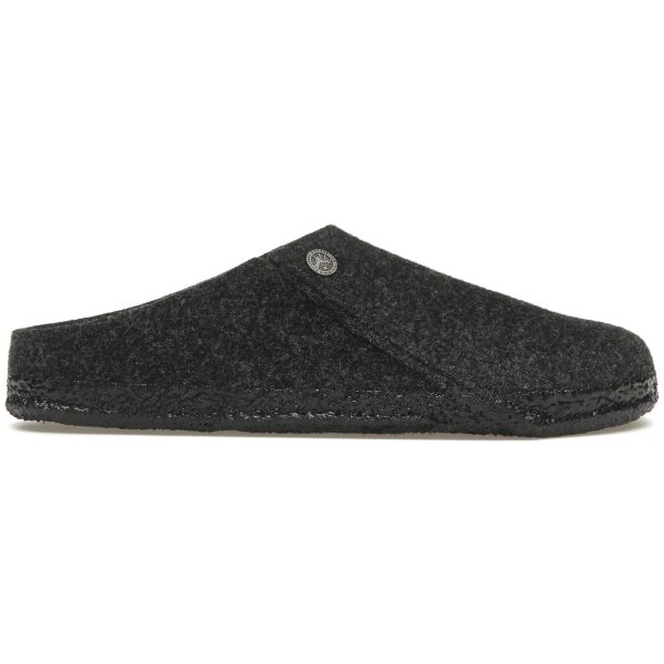Birkenstock Zermatt Shearling Clog Wool Felt Anthracite