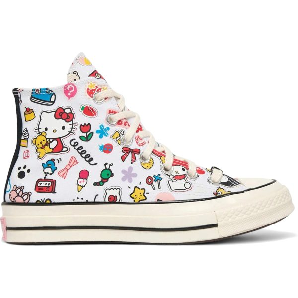 Converse Chuck 70 Hi Hello Kitty Stickers