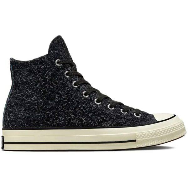 Converse Chuck Taylor All Star 70 Hi Black Hairy Suede