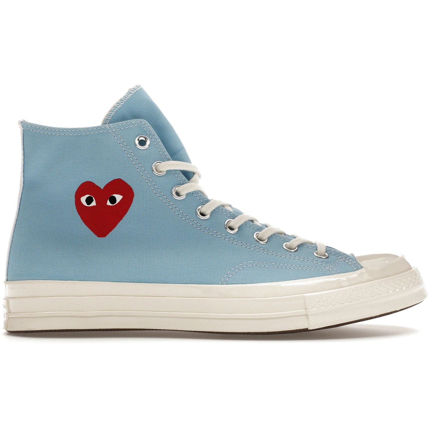 Converse Chuck Taylor All Star 70 Hi Comme des Garcons PLAY Bright Blue 2 Converse Chuck Taylor All Star 70 Hi Comme des Garcons PLAY Bright Blue 2