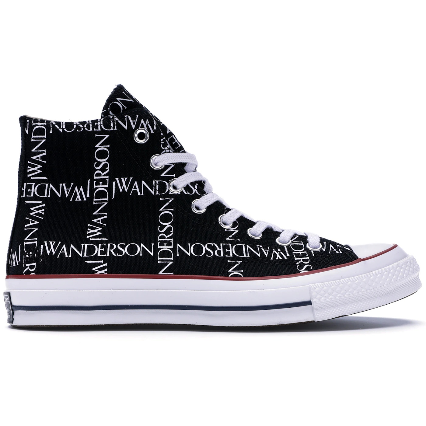 Converse Chuck Taylor All Star 70 Hi Grid JW Anderson Black 2 Converse Chuck Taylor All Star 70 Hi Grid JW Anderson Black 1