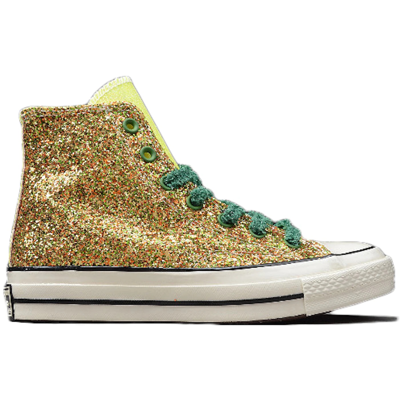Converse Chuck Taylor All Star 70 Hi JW Anderson Glitter Gold Silver 3
