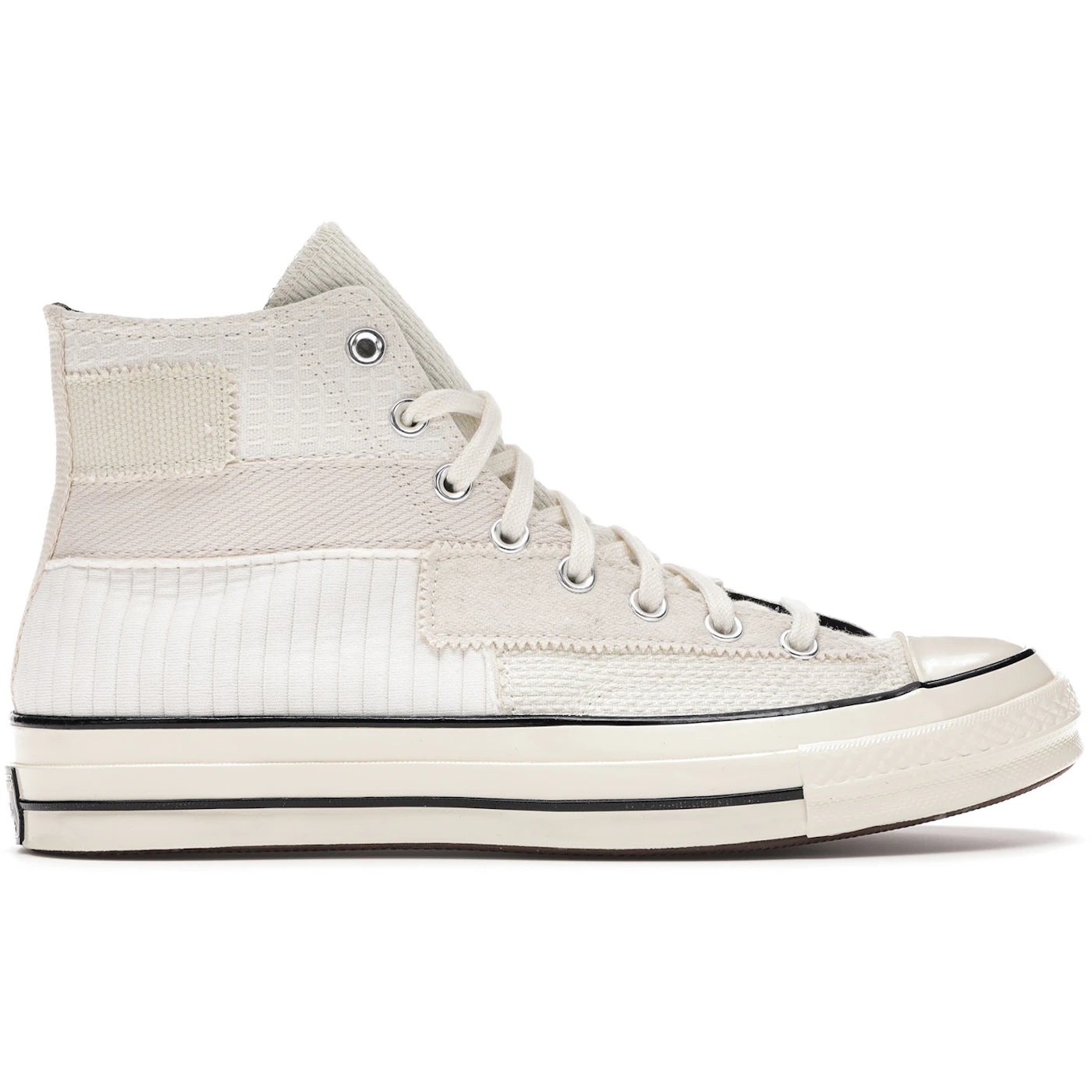 Converse Chuck Taylor All Star 70 Hi Mono Patchwork White Egret 2 Converse Chuck Taylor All Star 70 Hi Mono Patchwork White Egret 3