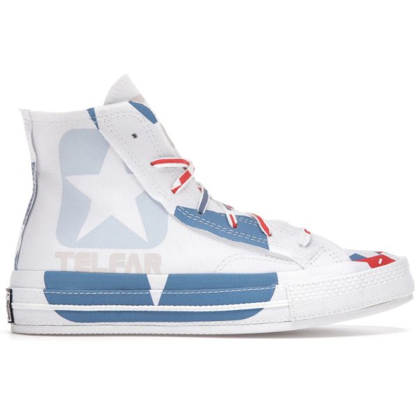 Converse Chuck Taylor All Star 70 Hi Telfar White Blue