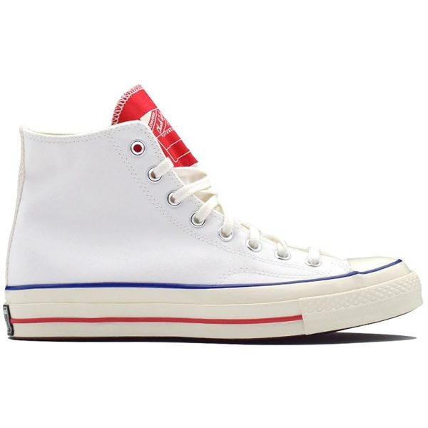 Converse Chuck Taylor All Star 70 Hi Twisted Tongue White Red