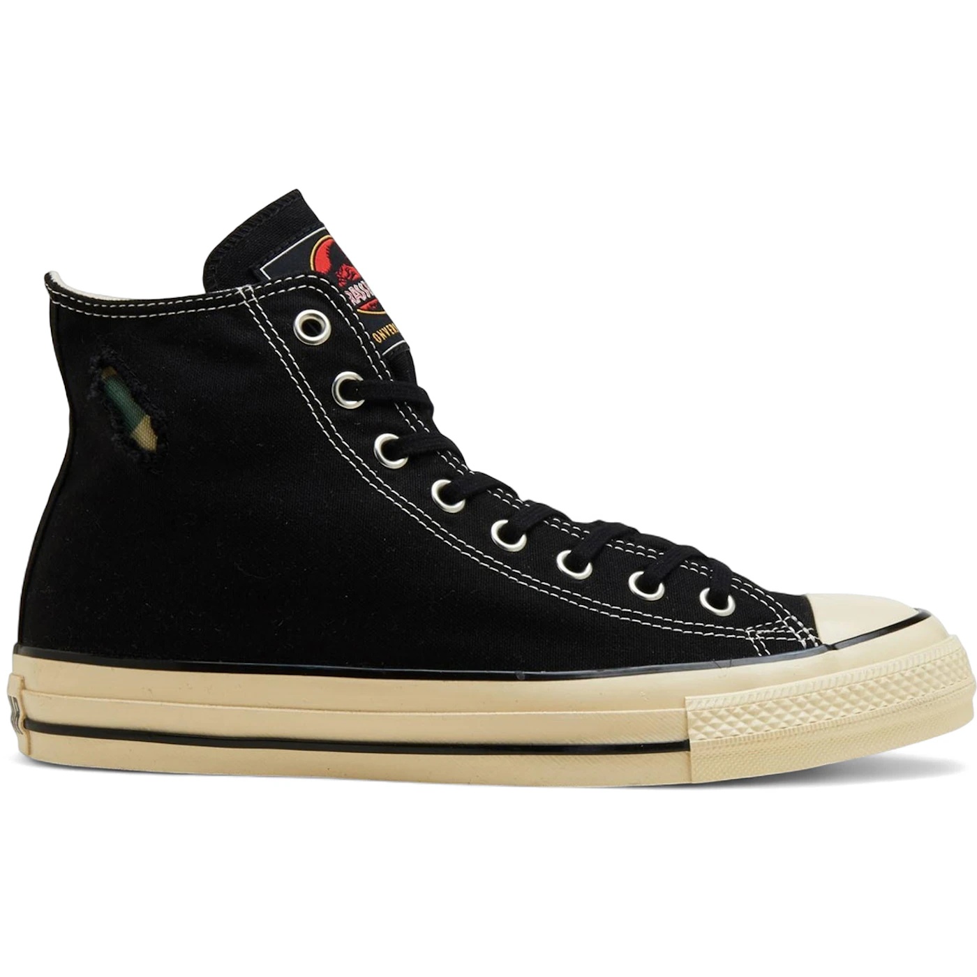 Converse Chuck Taylor All Star Aged RL Hi Jurassic Park Black Camo 3