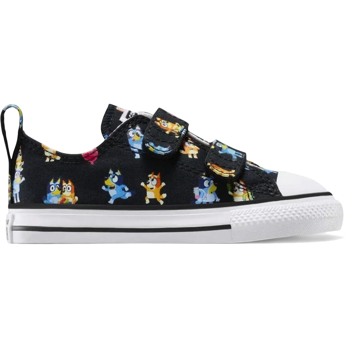 Converse Chuck Taylor All Star EasyOn Ox Bluey All Over Print Black (TD) 2 Converse Chuck Taylor All Star EasyOn Ox Bluey All Over Print Black TD 1