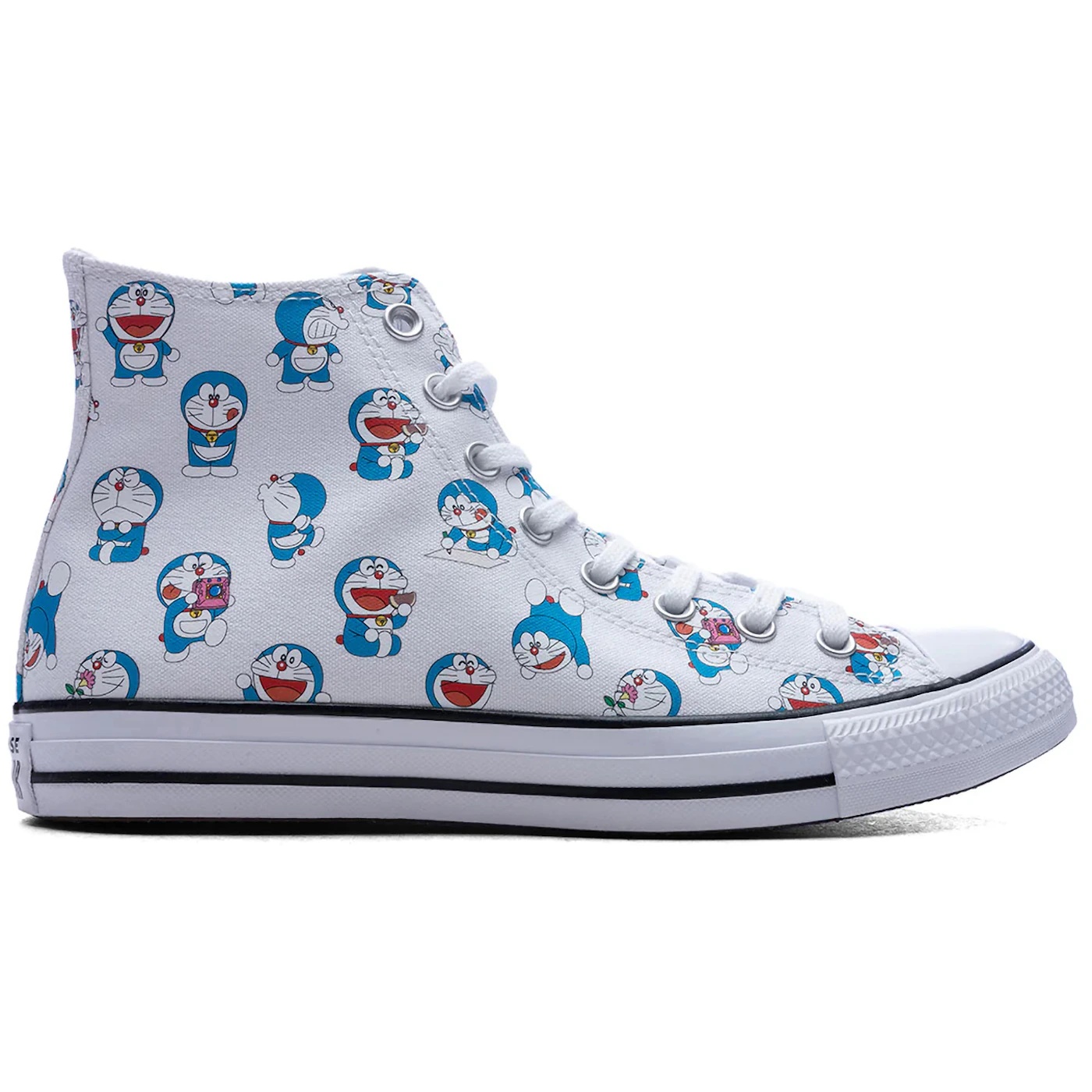 Converse Chuck Taylor All Star Hi Doraemon White 1 Converse Chuck Taylor All Star Hi Doraemon White 1