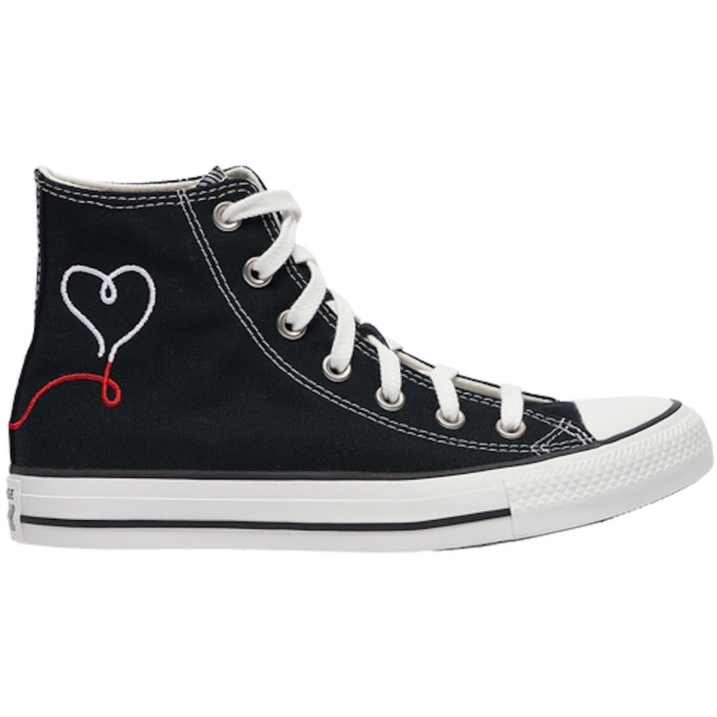 Converse Chuck Taylor All Star Hi Made with Love Black 2 Converse Chuck Taylor All Star Hi Made with Love Black 2