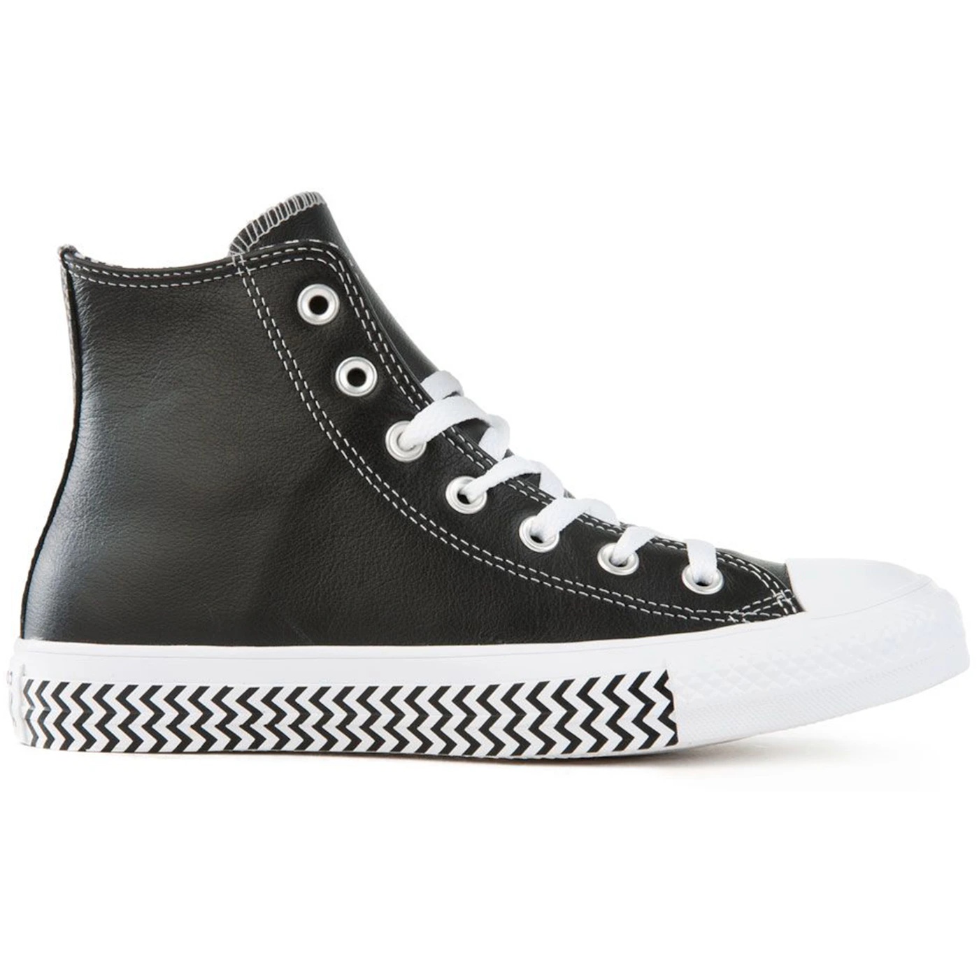 Converse Chuck Taylor All Star Mission-V High Black White (Womens) 1 Converse Chuck Taylor All Star Mission V High Black White Womens 1