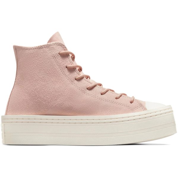 Converse Chuck Taylor All Star Modern Lift Platform Hi Pink Sage Egret (Womens)