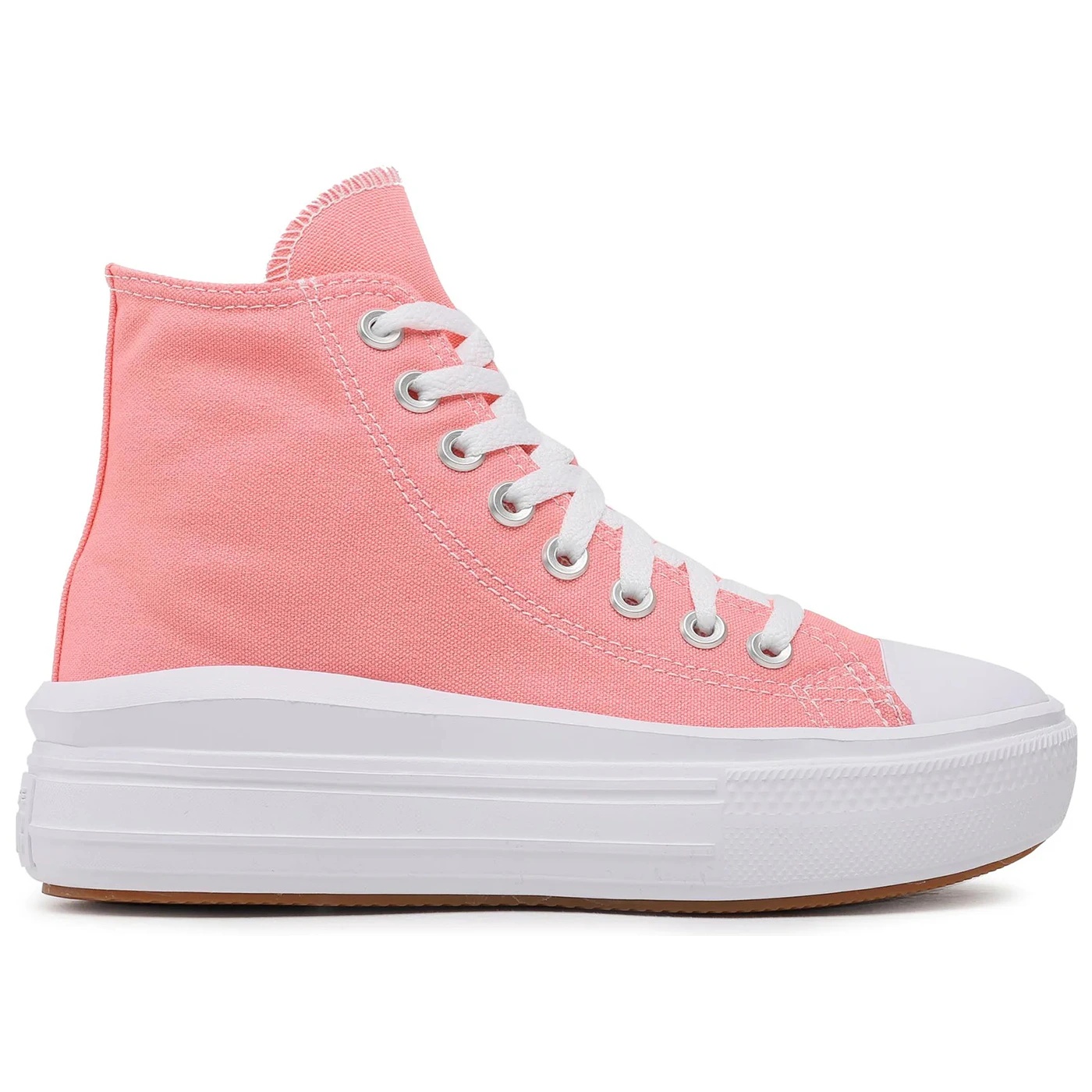 Converse Chuck Taylor All Star Move Platform Hi Lawn Flamingo (Womens) 1 Converse Chuck Taylor All Star Move Platform Hi Lawn Flamingo Womens 3