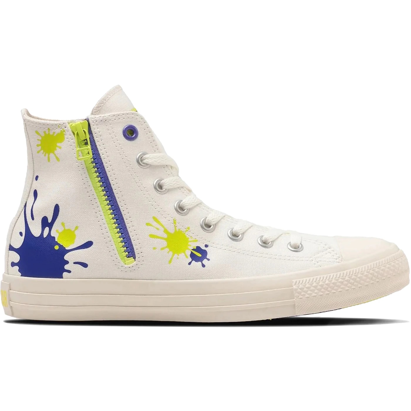 Converse Chuck Taylor All Star Zip Hi Splatoon 3 White 2 Converse Chuck Taylor All Star Zip Hi Splatoon 3 White 3