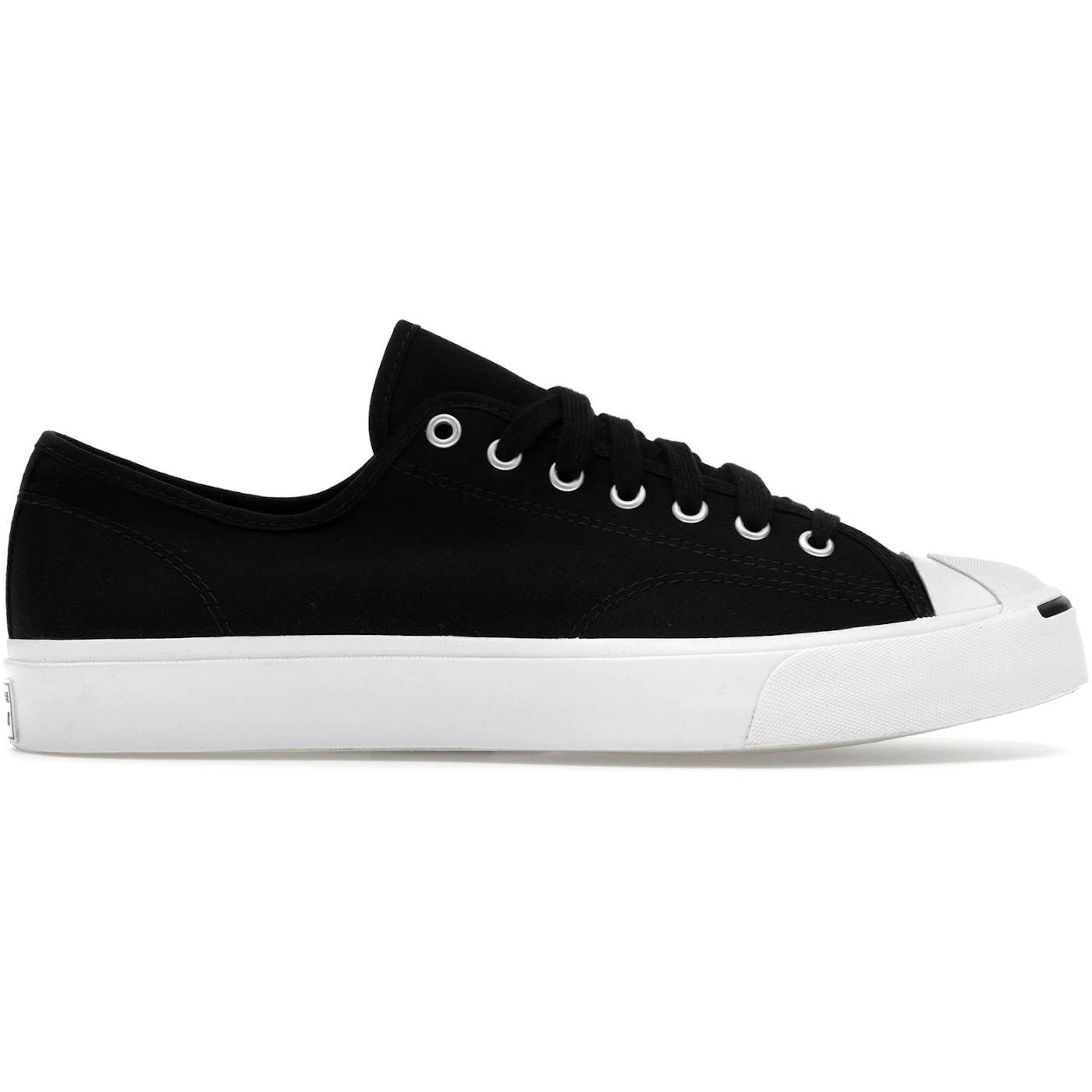 Converse Jack Purcell Canvas Low Black 1 Converse Jack Purcell Canvas Low Black 1