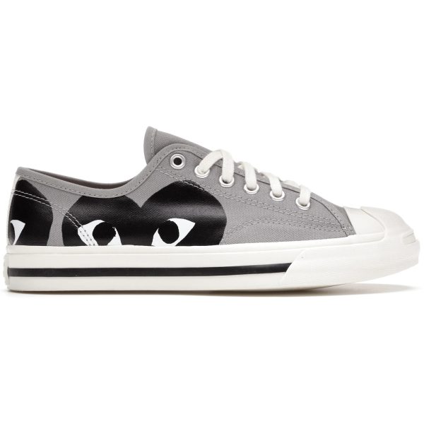 Converse Jack Purcell Comme des Garcons PLAY Grey Black