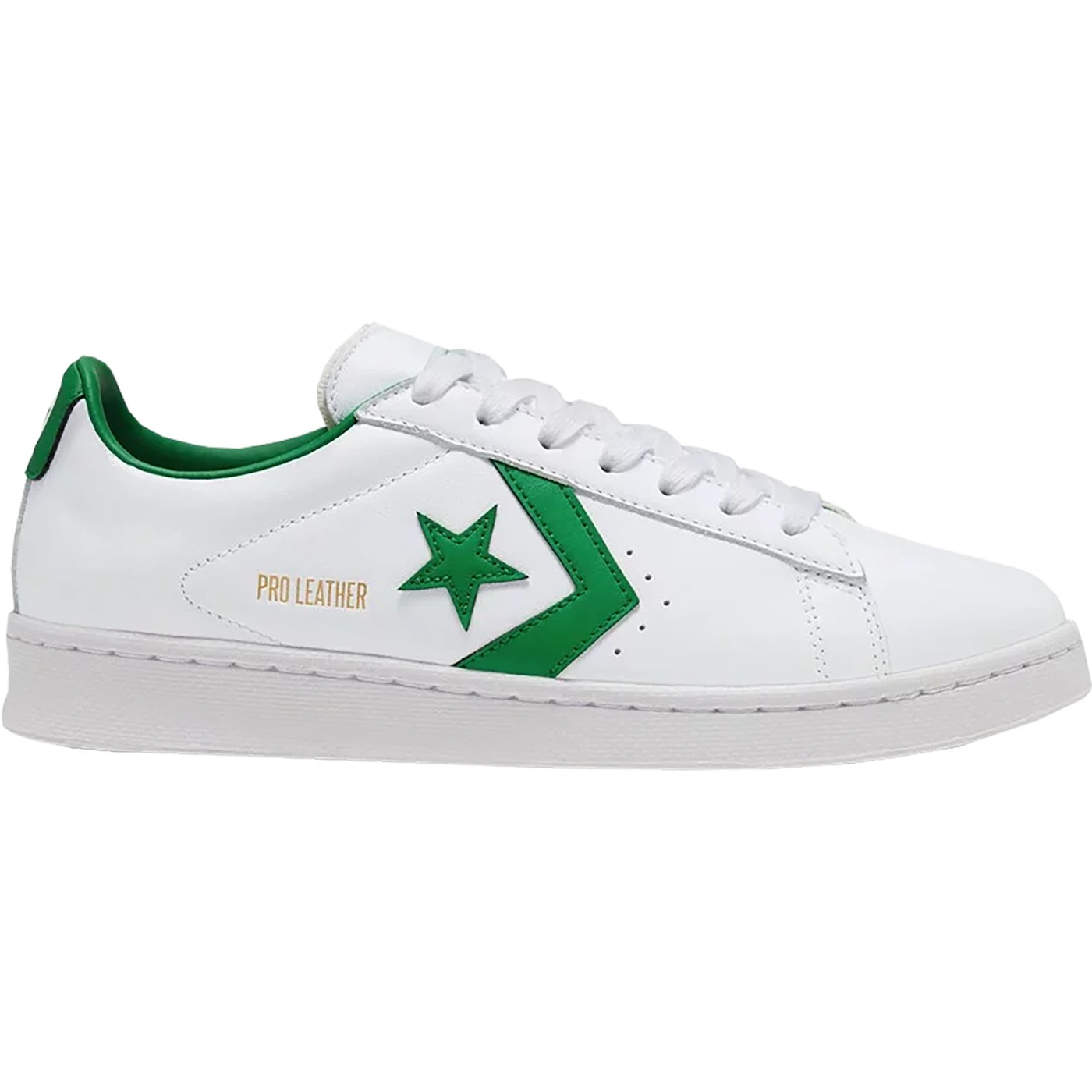 Converse Pro Leather Ox White Green 2 Converse Pro Leather Ox White Green 1