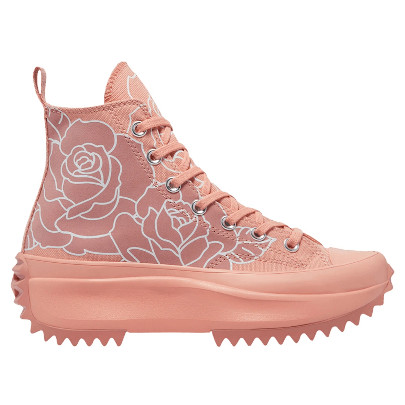 Converse Run Star Hike Natasha Cloud Floral Pink Quartz (Womens) 1 Converse Run Star Hike Natasha Cloud Floral Pink Quartz Womens 3