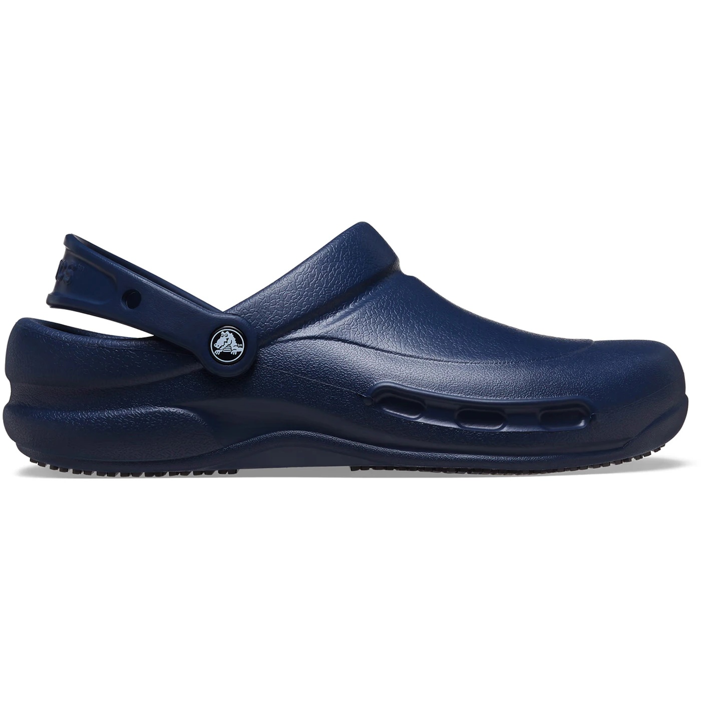Crocs Bistro Slip Resistant Work Clog Navy 2 Crocs Bistro Slip Resistant Work Clog Navy 1