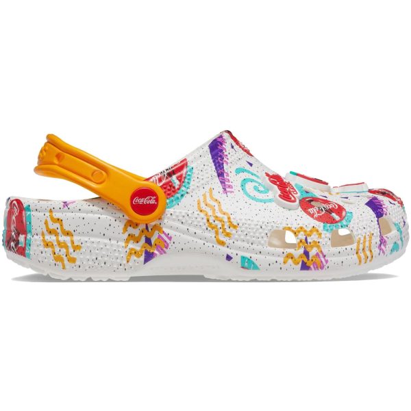 Crocs Classic Clog 90s Coca Cola White