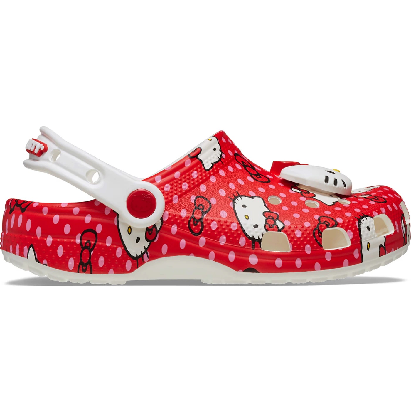 Crocs Classic Clog Hello Kitty Red Polka Dots (TD) 1 Crocs Classic Clog Hello Kitty Red Polka Dots TD 1