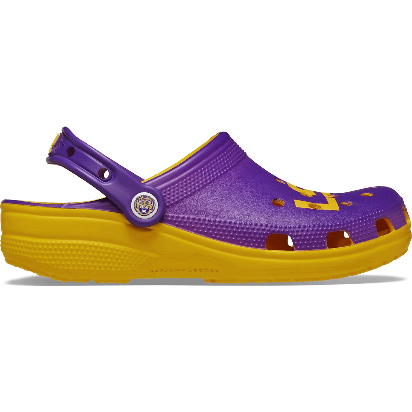 Crocs Classic Clog LSU Tigers 2 Crocs Classic Clog LSU Tigers 3