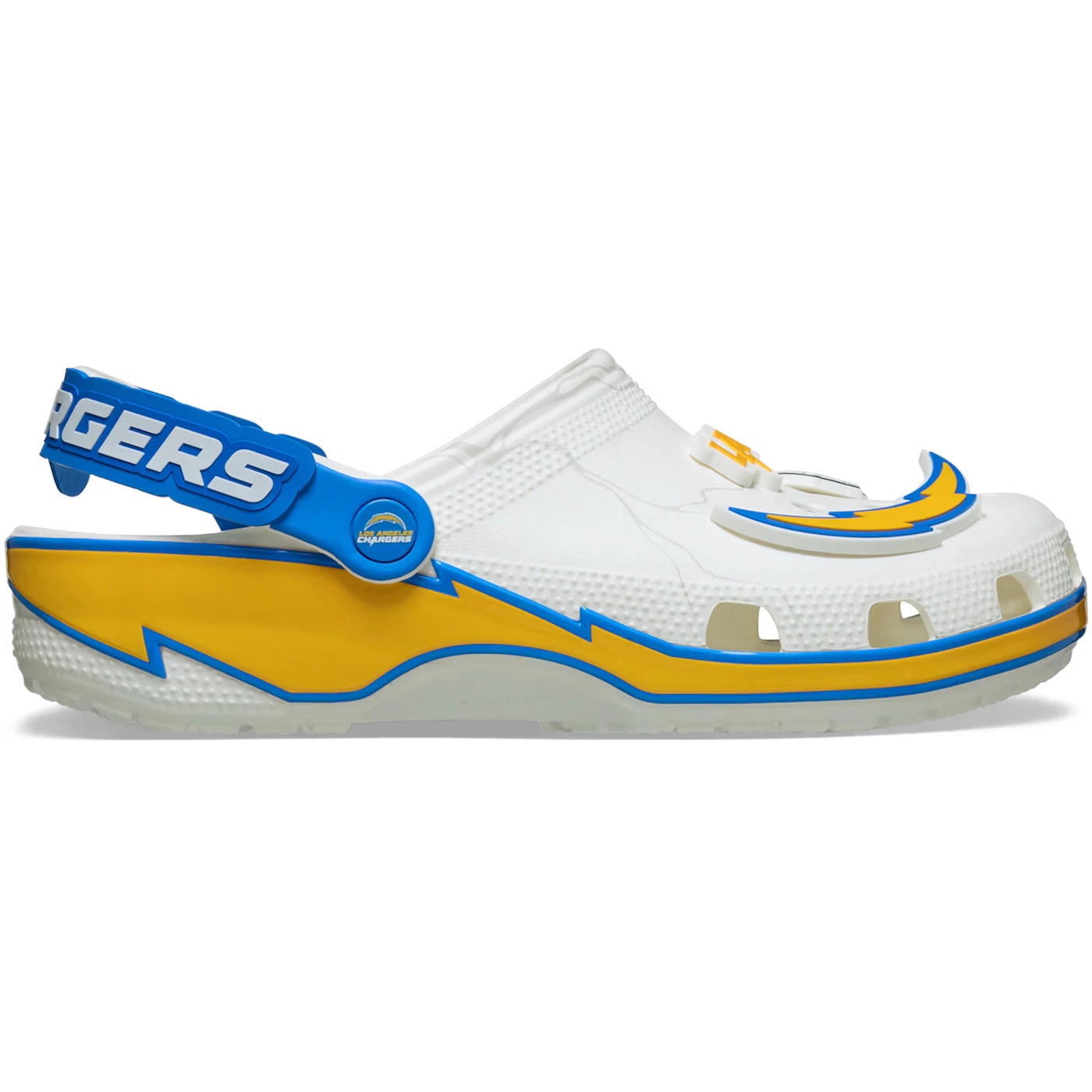 Crocs Classic Clog NFL Los Angeles Chargers 1 Crocs Classic Clog NFL Los Angeles Chargers 2
