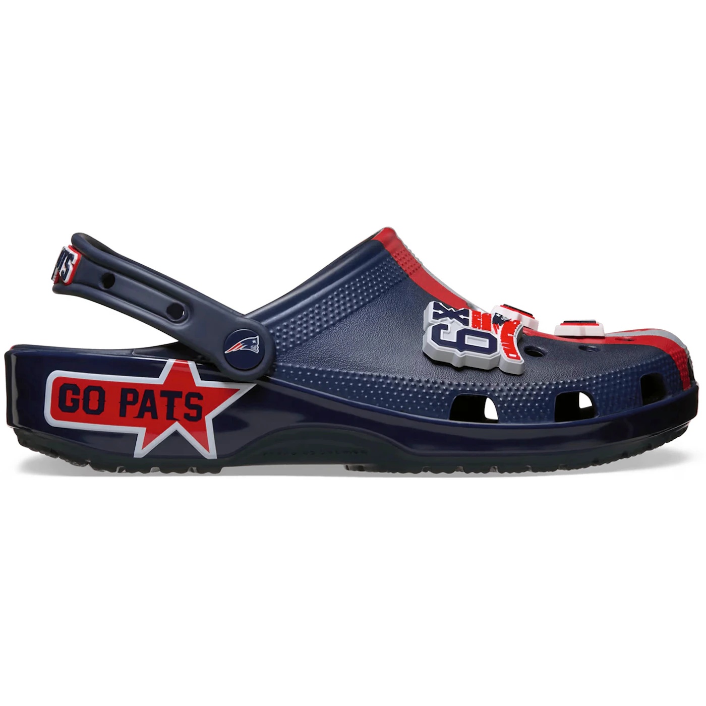 Crocs Classic Clog NFL New England Patriots 2 Crocs Classic Clog NFL New England Patriots 1