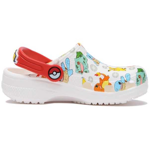 Crocs Classic Clog Pokemon White (TD)