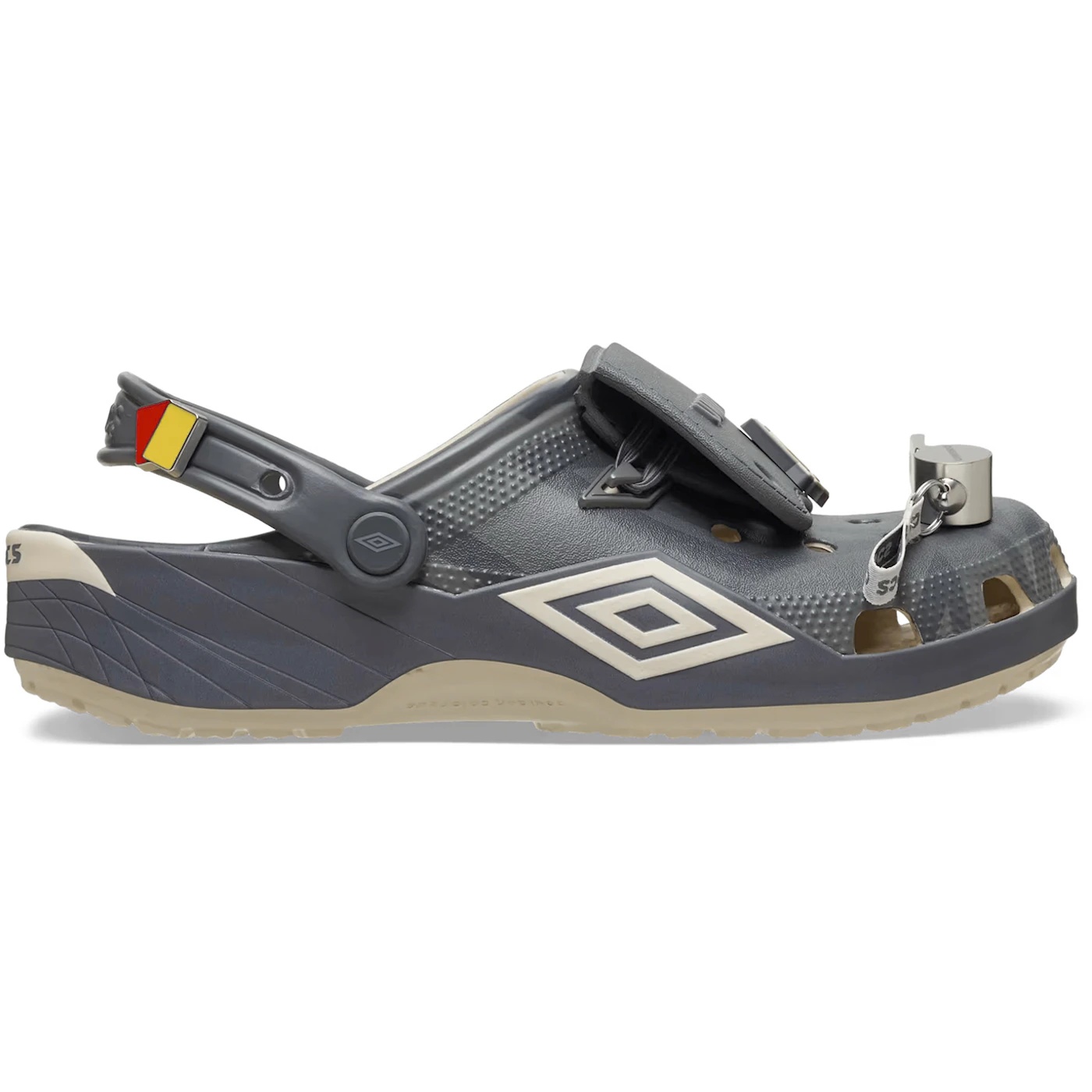 Crocs Classic Clog Umbro Bone Slate Grey 2 Crocs Classic Clog Umbro Bone Slate Grey 3