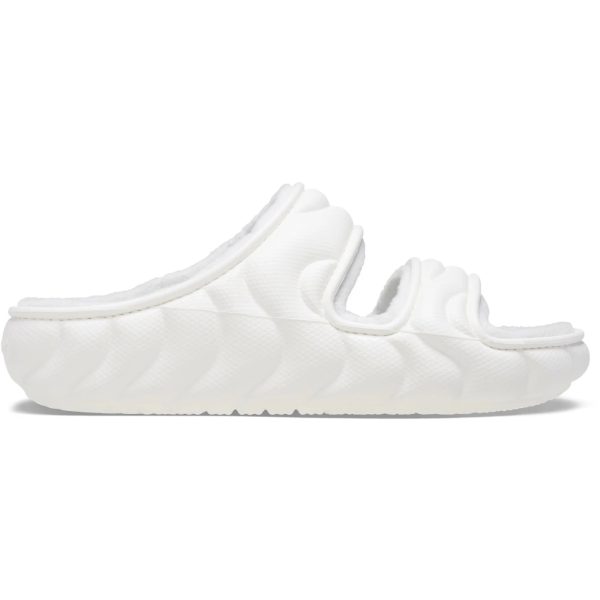 Crocs Classic Cozzzy Overpuff Sandal White