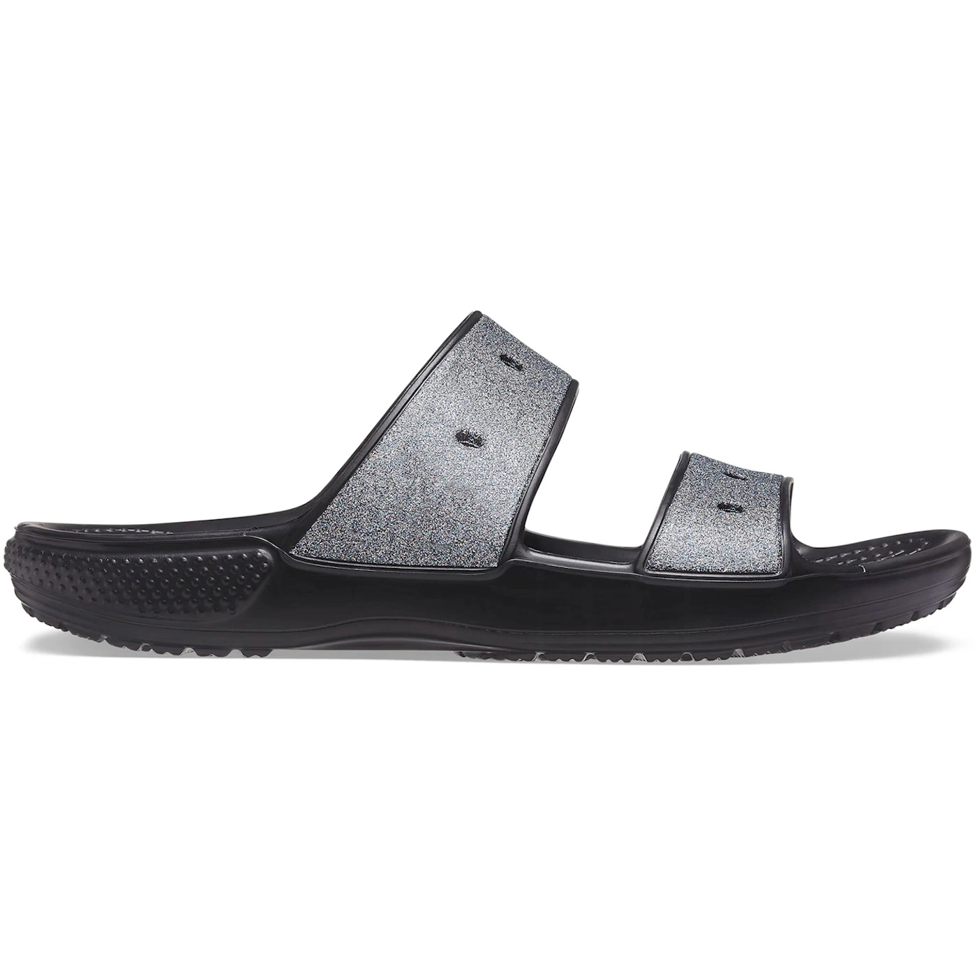 Crocs Classic Glitter II Sandal Black 1 Crocs Classic Glitter II Sandal Black 3