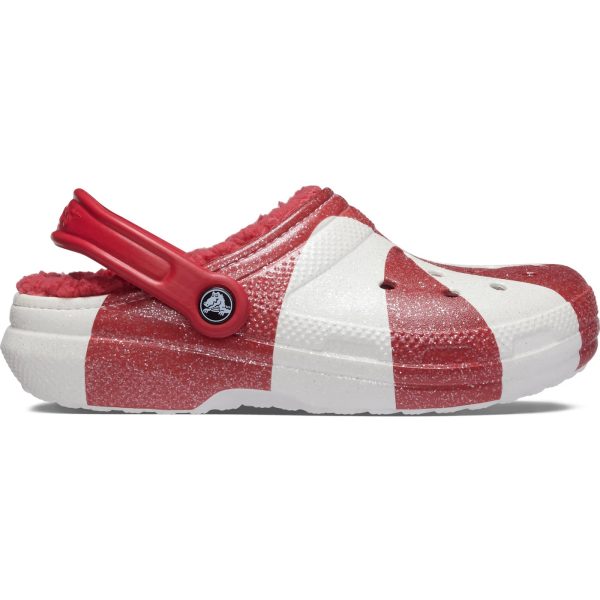 Crocs Classic Lined Clog Holiday Peppermint