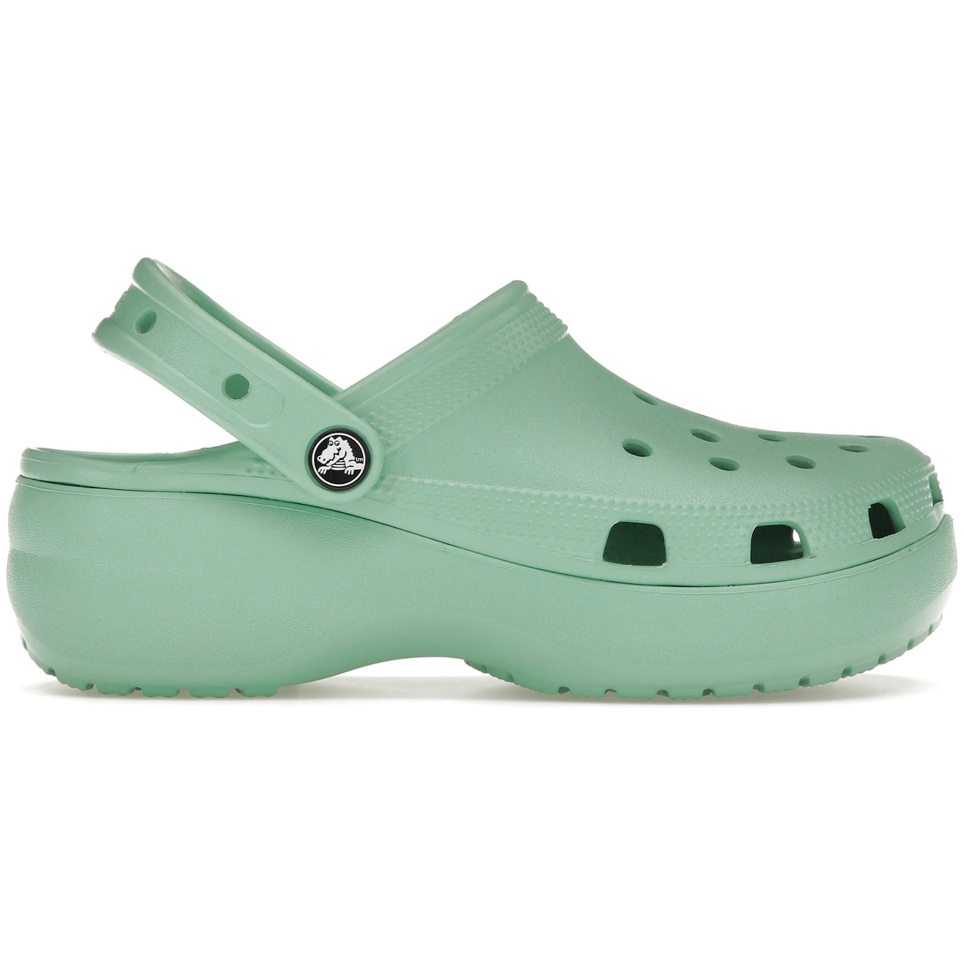 Crocs Classic Platform Clog Jade Stone (Womens) 1 Crocs Classic Platform Clog Jade Stone Womens 2