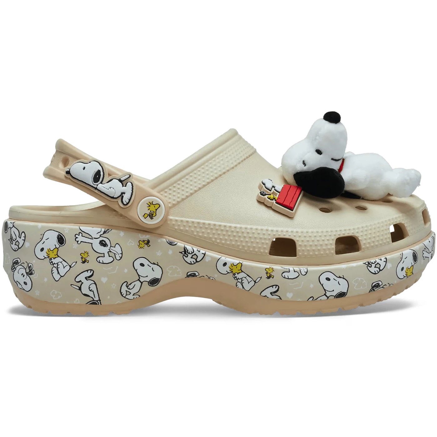 Crocs Classic Platform Clog Peanuts (Womens) 2 Crocs Classic Platform Clog Peanuts Womens 1