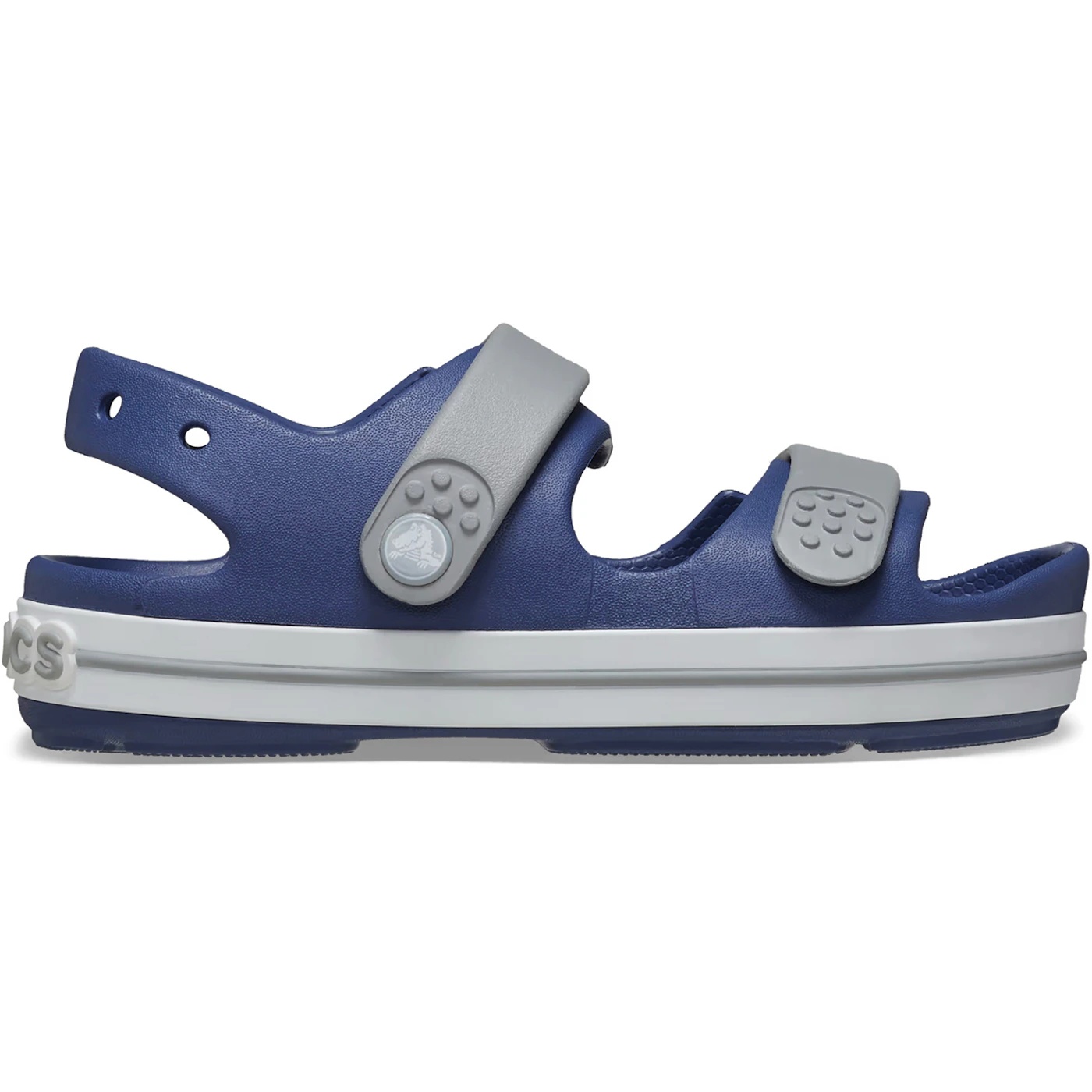 Crocs Crocband Cruiser Sandal Bijou Blue Light Grey (Kids) 1 Crocs Crocband Cruiser Sandal Bijou Blue Light Grey Kids 3